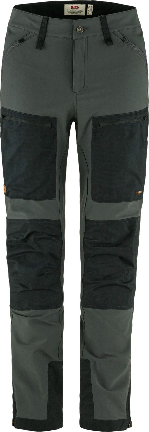 フェールラーベン レディース ボトムス カジュアルパンツ Fjallraven Women's Keb Agile Trouser Basalt/Iron Grey グレー｜ReVida 店 39,520円
