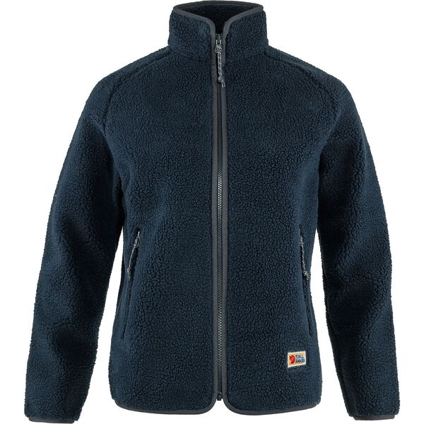 フェールラーベン レディース アウター ジャケット・ブルゾン フリース Fjallraven Women's Vardag Pile Fleece Jacket Navy ネイビー|ReVida 店