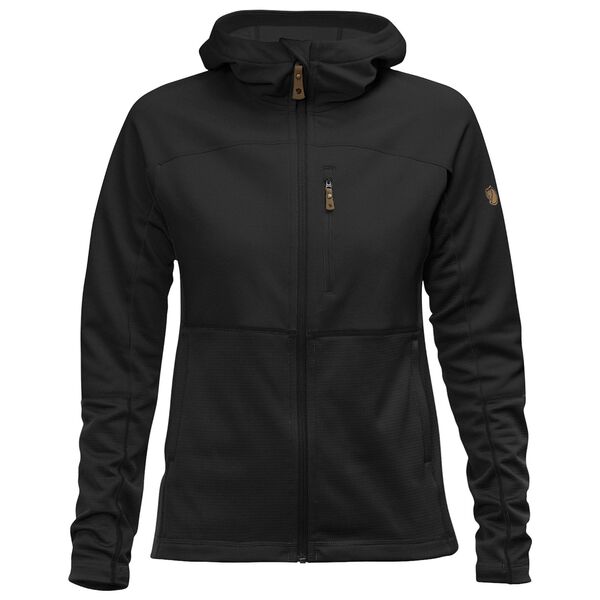 フェールラーベン レディース アウター ジャケット・ブルゾン フリース Fjallraven Women's Abisko Trail Fleece Jacket Black ブラック｜ReVida 店