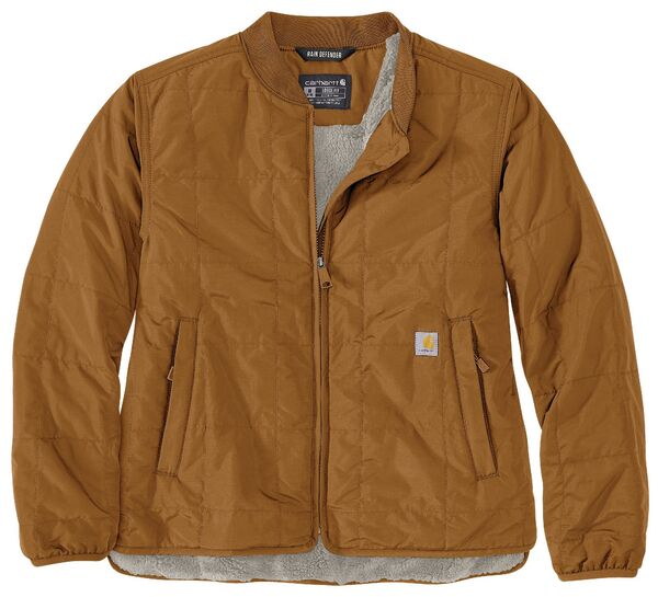 カーハート レディース アウター ジャケット・ブルゾン Carhartt Women's Insulated Bomber Jacket Carhartt Brown ブラウン