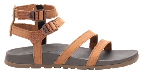 チャコ レディース シューズ サンダル ダウン レザー Chaco Women's Lowdown Leather Strappy High Sandals Nutshell｜ReVida 店