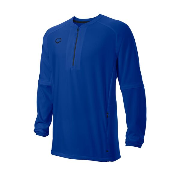 エボシールド メンズ アウター ジャケット・ブルゾン EvoShield Men's Long Sleeve BP Jacket Royal