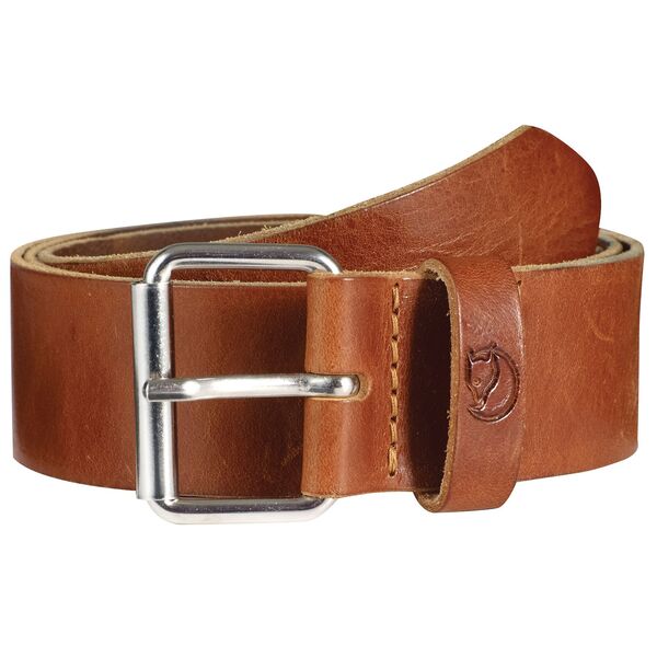 フェールラーベン メンズ 付属品 胴締め Fjallraven Singi 4.0糎 Belt Leather Cognac