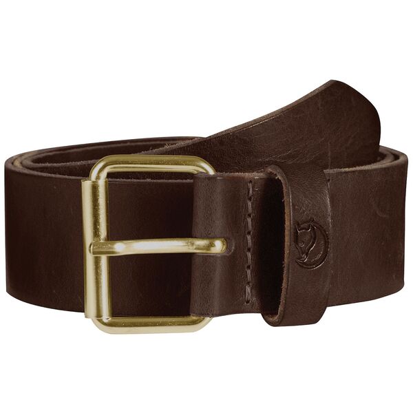 フェールラーベン メンズ アクセサリー ベルト Fjallraven Singi 4.0cm Belt Leather Brown ブラウン