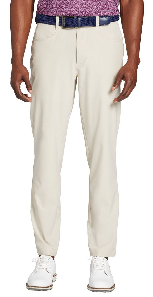 ウォルターヘーゲン メンズ ボトムス カジュアルパンツ スリムフィット Walter Hagen Men's Performance 11 5 Pocket Slim Fit Golf Pants Light Khaki カーキ