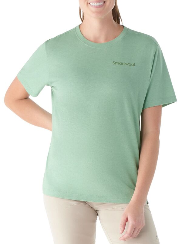 スマートウール メンズ トップス Tシャツ グラフィック SmartWool Men's Nature's Vibes Graphic Short Sleeve T-Shirt Honey Dew 15,315円