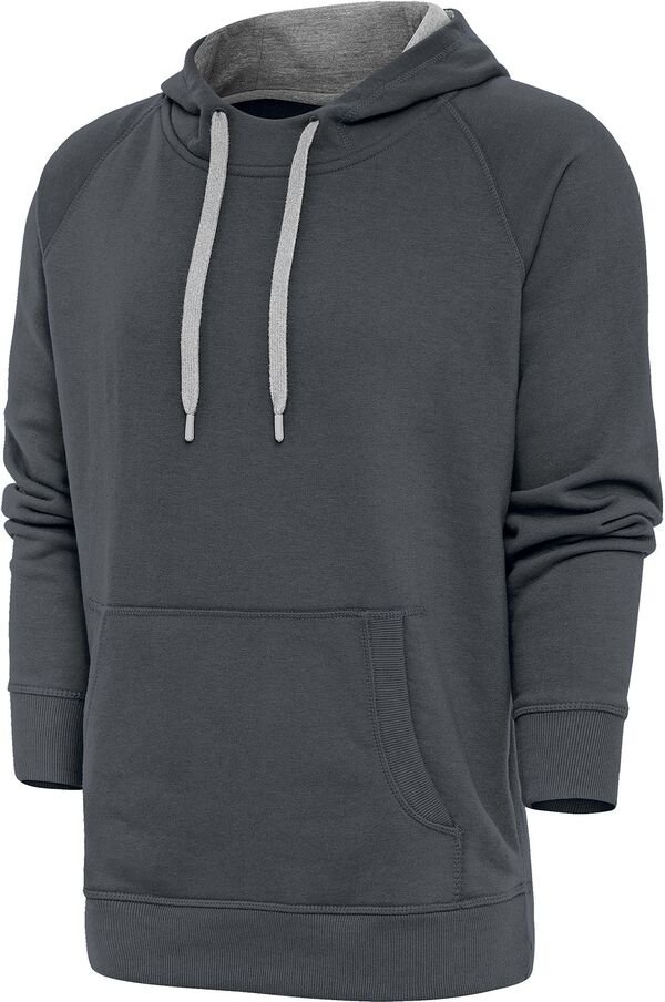 アンティグア メンズ アウター ジャケット・ブルゾン パーカー Antigua Men's Victory Pullover Golf Hoodie Charcoal チャコール