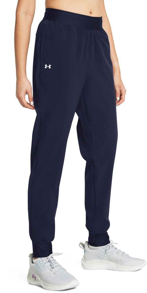 アンダーアーマー レディース ボトムス カジュアルパンツ Under Armour Women's Armour Sport High-Rise Woven Pants Midnight Navy ネイビー｜ReVida 店 14,220円