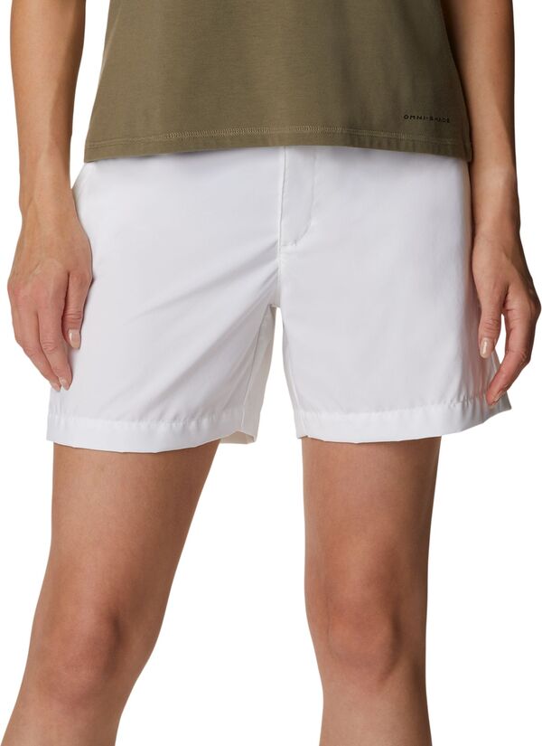 コロンビア レディース ボトムス 二分の一ズボン下・さる股引き 遊撃手ズボン下 Columbia Women\u0027silveridge Utility Shorts White 白いこと
