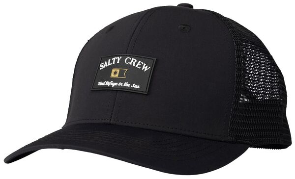 ソルティークルー メンズ アクセサリー 帽子 Salty Crew Men'steadfast Retro Trucker Hat Black ブラック｜ReVida 店