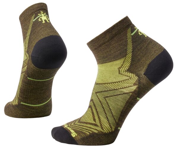 スマートウール レディース アンダーウェア 靴下 アンクル Smartwool Men's Run Zero Cushion Ankle Sock Military Olive オリーブ