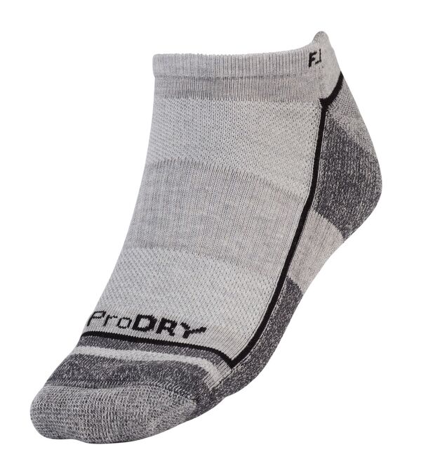フットジョイ レディース アンダーお召しもの ソックス FootJoy Men\u0027s ProDry Sport Roll Tab XL Golf Socks Grey 薄墨色