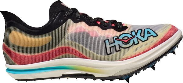 ホカオネオネ メンズ シューズ スニーカー HOKA Cielo X 3 MD Track and Field Shoes Black/Yellow ブラック｜ReVida 店