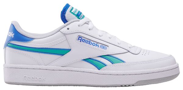リーボック メンズ シューズ スニーカー ヴィンテージ Reebok Men\u0027s Club C Revenge Vintage Shoes White/Blue/Green 白いこと