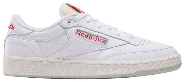 リーボック メンズ シューズ スニーカー ヴィンテージ Reebok Men\u0027s Club C 85 Vintage Shoes White/Red 白いこと