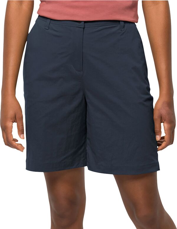 ジャックウルフスキン レディース ボトムス ハーフパンツ・ショーツ ショートパンツ Jack Wolfskin Women's Desert Shorts Night Blue ブルー