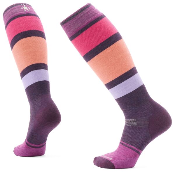 スマートウール メンズ アンダーウェア 靴下 Smartwool Women'snowboard Targeted Cushion Over The Calf Socks Purple Iris パープル