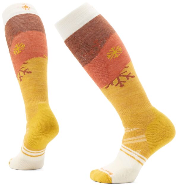 スマートウール メンズ アンダーウェア 靴下 Smartwool Women's Full Cushion Over The Calf Socks Honey Gold ゴールド