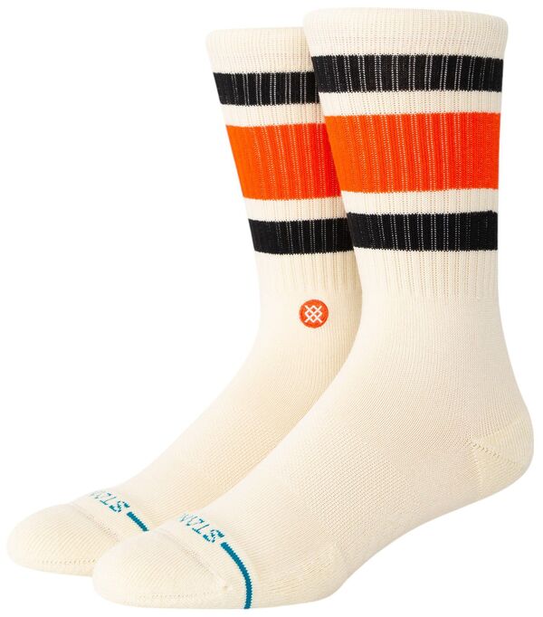 スタンス レディース アンダーウェア 靴下 Stance Men's Boyd Crew Socks Red/White ホワイト