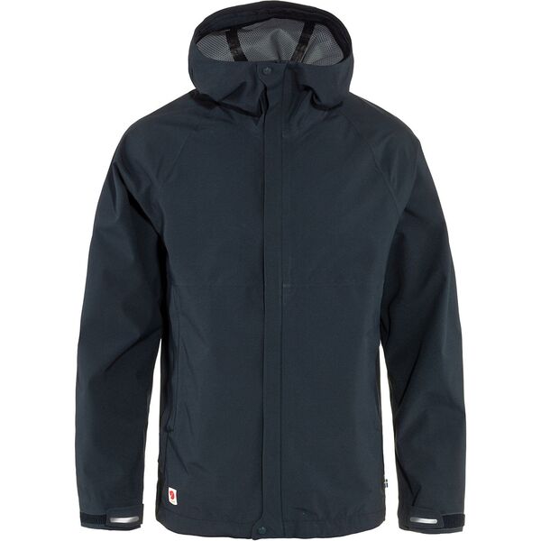 フェールラーベン メンズ アウター ジャケット・ブルゾン Fjallraven Men's HC Hydratic Trail Jacket Dark Navy ネイビー｜ReVida 店