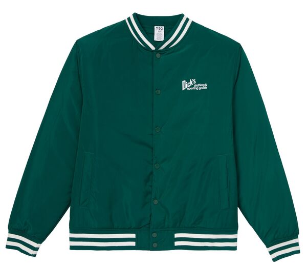 DSG メンズ アウター 上衣・上衣 DSG DICK\u0027s Heritage Shop Varsity Jacket Green Retro 緑であること