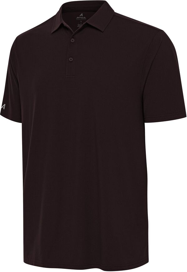 アンティグア メンズ トップス ポロシャツ Antigua Men's Era Solid Golf Polo Brown ブラウン