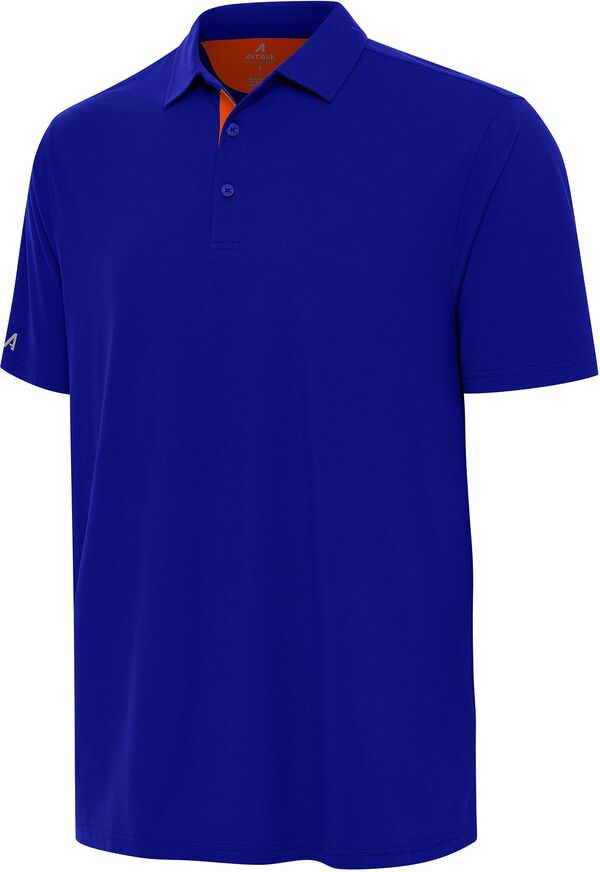 アンティグア メンズ トップス ポロシャツ Antigua Men's Era Solid Golf Polo Dark Royal/Mango 10,836円