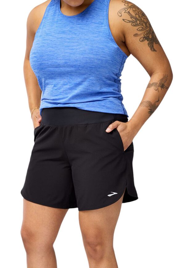 ブルックス レディース ボトムス ハーフパンツ・ショーツ ショートパンツ Brooks Women's 7'' Chaser 2.0 Shorts Black ブラック 14,896円