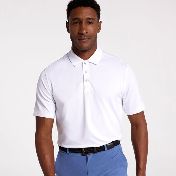 ウォルターヘーゲン メンズ トップス ポロシャツ Walter Hagen Men's Performance 11 Solid Polo Crisp White ホワイト|ReVida 店