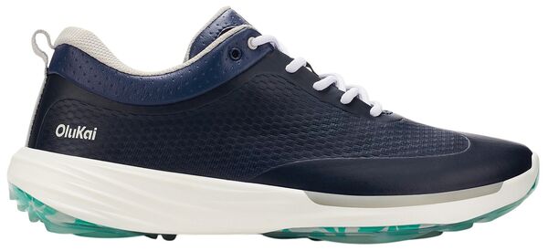 オルカイ メンズ アンダー御召しもの ソックス OluKai Men\u0027s Makena Golf Shoes Mood Indigo インディゴ