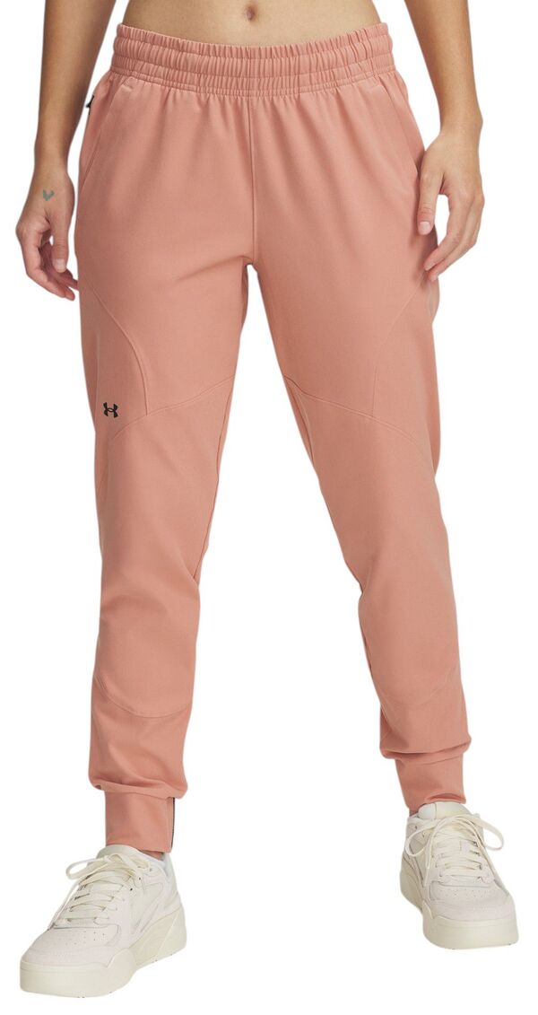 アンダーアーマー レディース ボトムス 二分の一ズボン下・さる股引き ジョガーパンツ Under Armour Women\u0027s Unstoppable Joggers Canyon Pink/Black 黒いこと