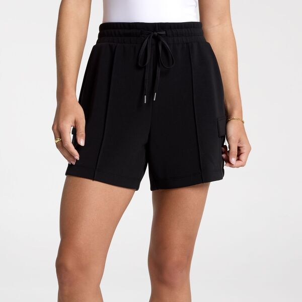 キャリー レディース ボトムス カジュアルパンツ ショートパンツ CALIA Women'sandwash Cargo Shorts Pure Black ブラック｜ReVida 店