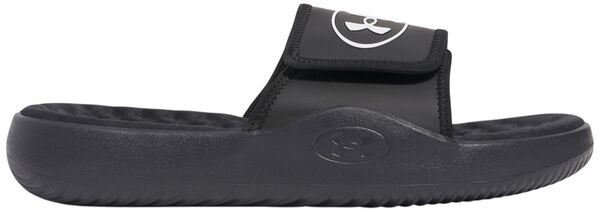 アンダーアーマー メンズ シューズ スニーカー Under Armour Men's Ignite Pro 8 Slides Black/Galaxy Black/Black ブラック｜ReVida 店