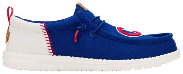 ヘイデュード メンズ シューズ スニーカー Hey Dude Men's Wally Funk MLB Cubshoes Blue ブルー