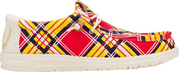 【送料無料】 ヘイデュード メンズ スニーカー シューズ Hey Dude Men's Wally Caddyshack Shoes Black Plaid画像