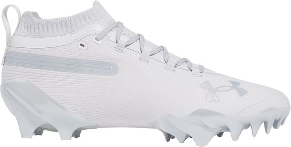 アンダーアーマー レディース シューズ スニーカー スエードクロス Under Armour Spotlight Suede Pro MC Football Cleats Grey 薄墨色