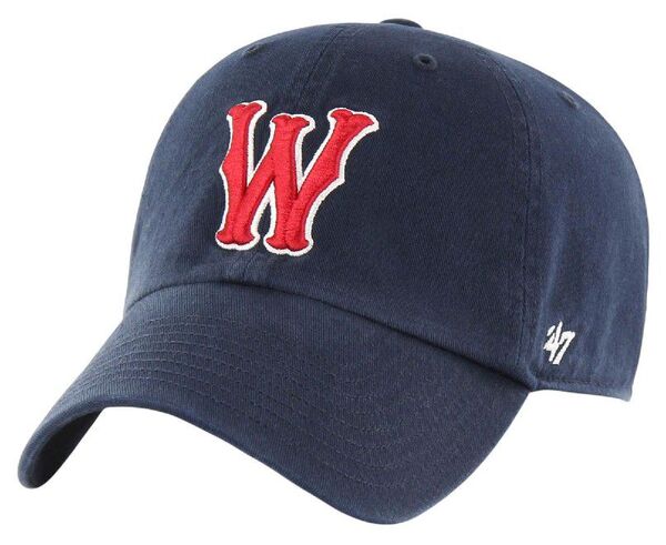 フォーティーセブン レディース アクセサリー 帽子 '47 Adult Pawtucket Red Sox Navy Clean Up Adjustable Hat Navy ネイビー｜ReVida 店