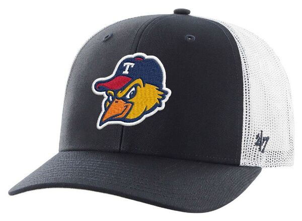 フォーティーセブン メンズ アクセサリー 帽子 '47 Adultoledo Mud Hens Navy Adjustable Trucker Hat Navy ネイビー｜ReVida 店