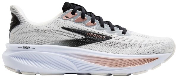 ブルックス レディース シューズ スニーカー Brooks Women\'s Ghost 17 Running Shoes White/Black/Gold ホワイト|ReVida 店