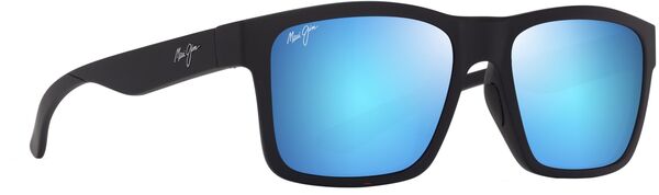 マウイ体育館 レディース 付属品 サングラス・アイウェア Maui Jim The Flats Polarized Sunglasses Black W/Blue 黒いこと