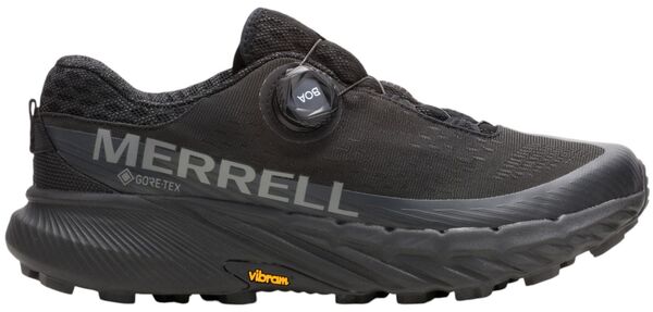 メレル レディース シューズ スニーカー Merrell Women's Agility Peak 5 BOA GTX Trail Running Shoes Black ブラック