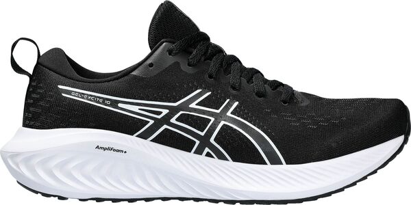 アシックス レディース シューズ スニーカー ASICS Women's Gel-Excite 10 Running Shoes Black/White ホワイト