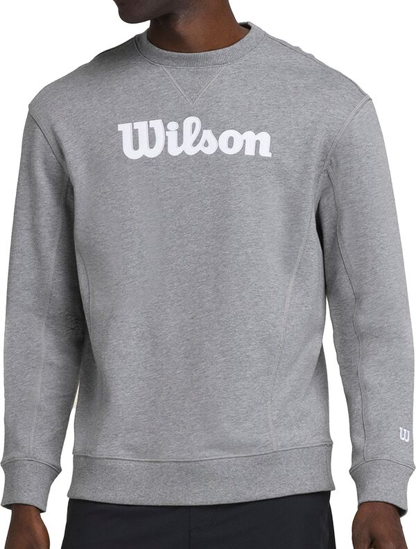 ウィルソン メンズ アウター パーカー・スウェット クルーネック シャツ Wilson Men's Parkside Crewneck Sweatshirt Medium Gray Heather グレー
