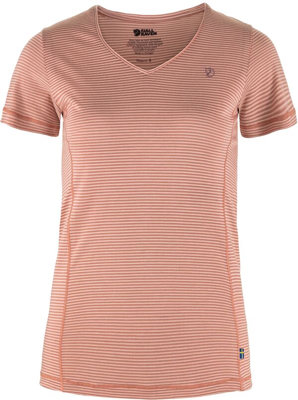 フェールラーベン レディース トップス シャツ Fjallraven Women's Abisko Cool T Shirt Dusty Rose｜ReVida 店