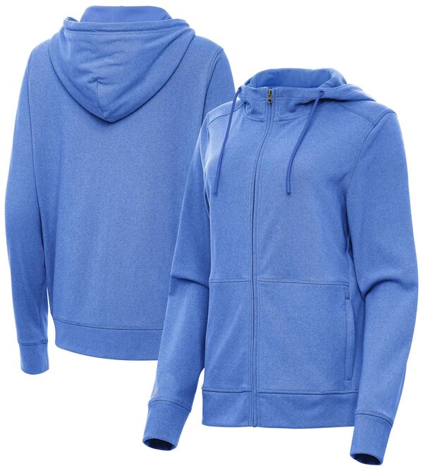 アンティグア レディース アウター パーカー・スウェット Antigua Women'seeker Full-Zip Golf Hoodie Blue ブルー|ReVida 店