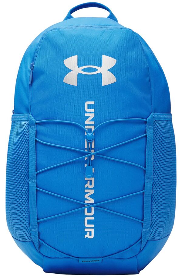 アンダーアーマー レディース 御徒面子 うしろ側容器に並べる・背嚢 Under Armour Hustle Sport 6.0 Backpack BLU ATLANTS/BLK/MTAL SLVR