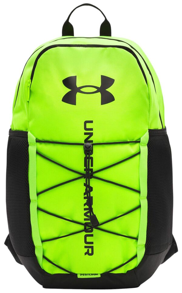 アンダーアーマー レディース 御徒面子 うしろ側容器に並べる・背嚢 Under Armour Hustle Sport 6.0 Backpack Hyper Green/Black 黒いこと
