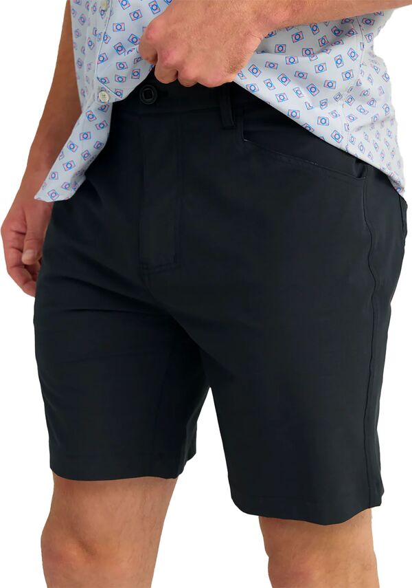 フック メンズ ボトムス ハーフパンツ・ショーツ ショートパンツ HUK Men's Kona 6-Inch Shorts Black ブラック