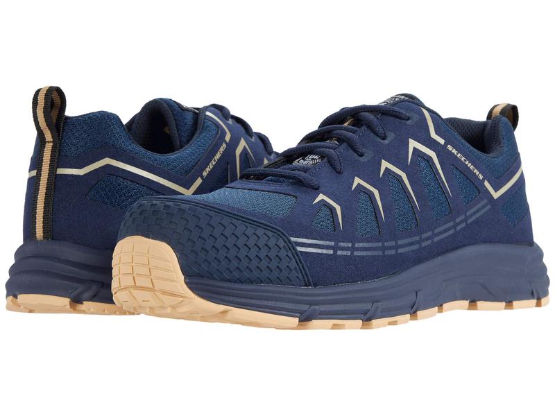 保証書付 スケッチャーズ メンズ スニーカー シューズ Malad Comp Toe Navy Tan 今月限定 特別大特価 Www Lexusoman Com