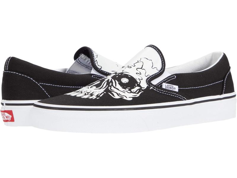 早割クーポン バンズ メンズ スニーカー シューズ Classic Slip On Tm Glow Skulls 50 Off Www Undhirabali Ac Id